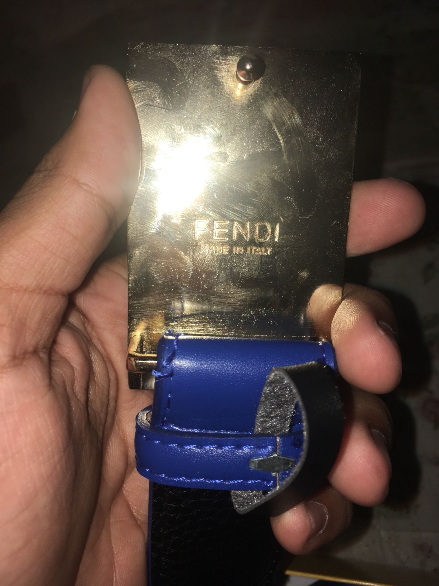 blue fendi monster belt for Sale in Woodbridge VA OfferUp