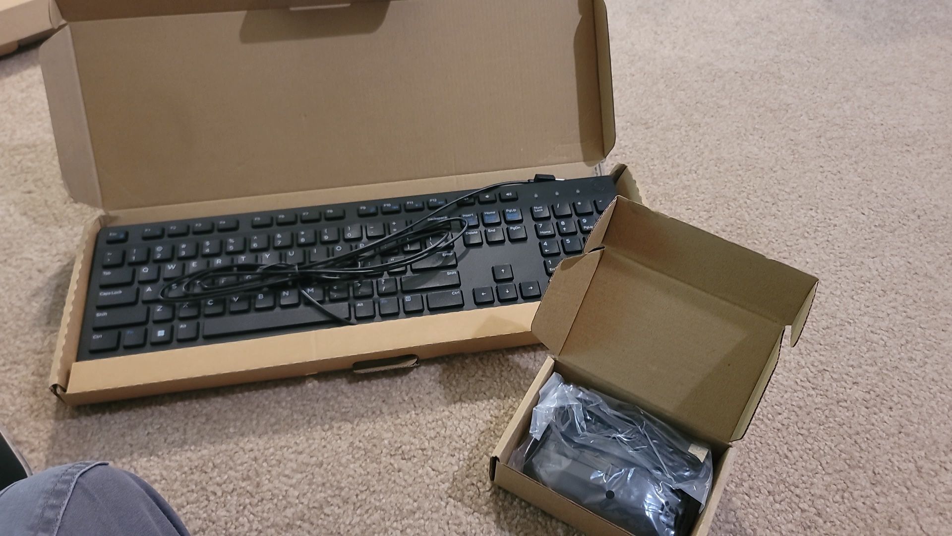 Hp Wired Keyboard And Mouse 