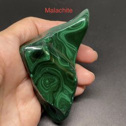 Malachite Genuine FreeForm Stone from Congo, Africa 158g STUNNING STONE