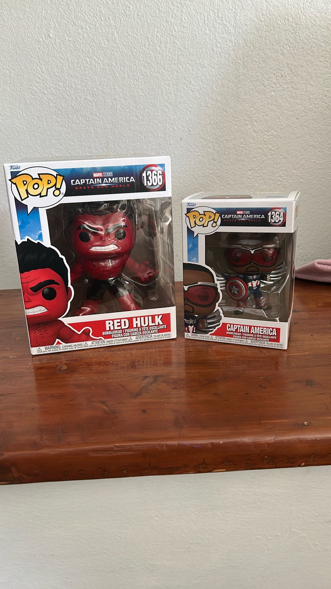 Funko Pops Captain America 