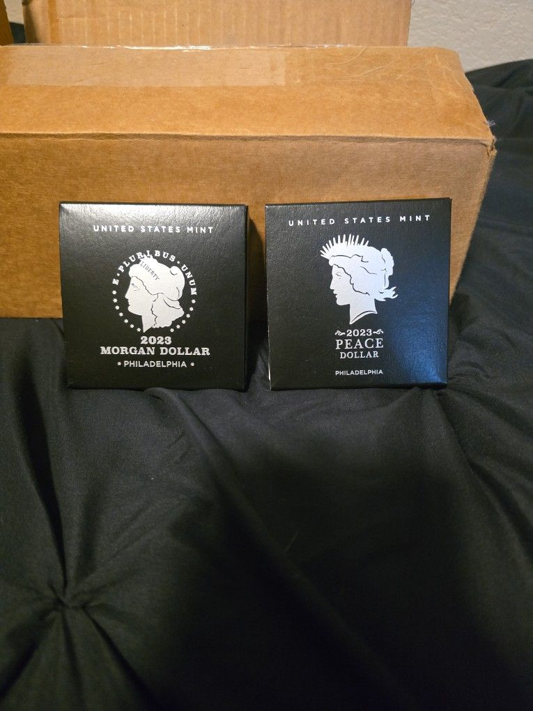2023 Morgan Dollar And Peace Dollar