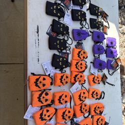 Halloween Treat Bag Totes 
