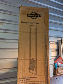 Sliding Glass Pet Door