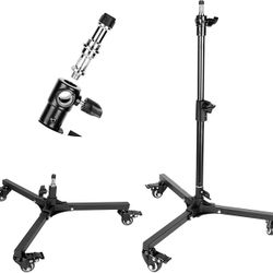 Photography Light Stand Base with Casters