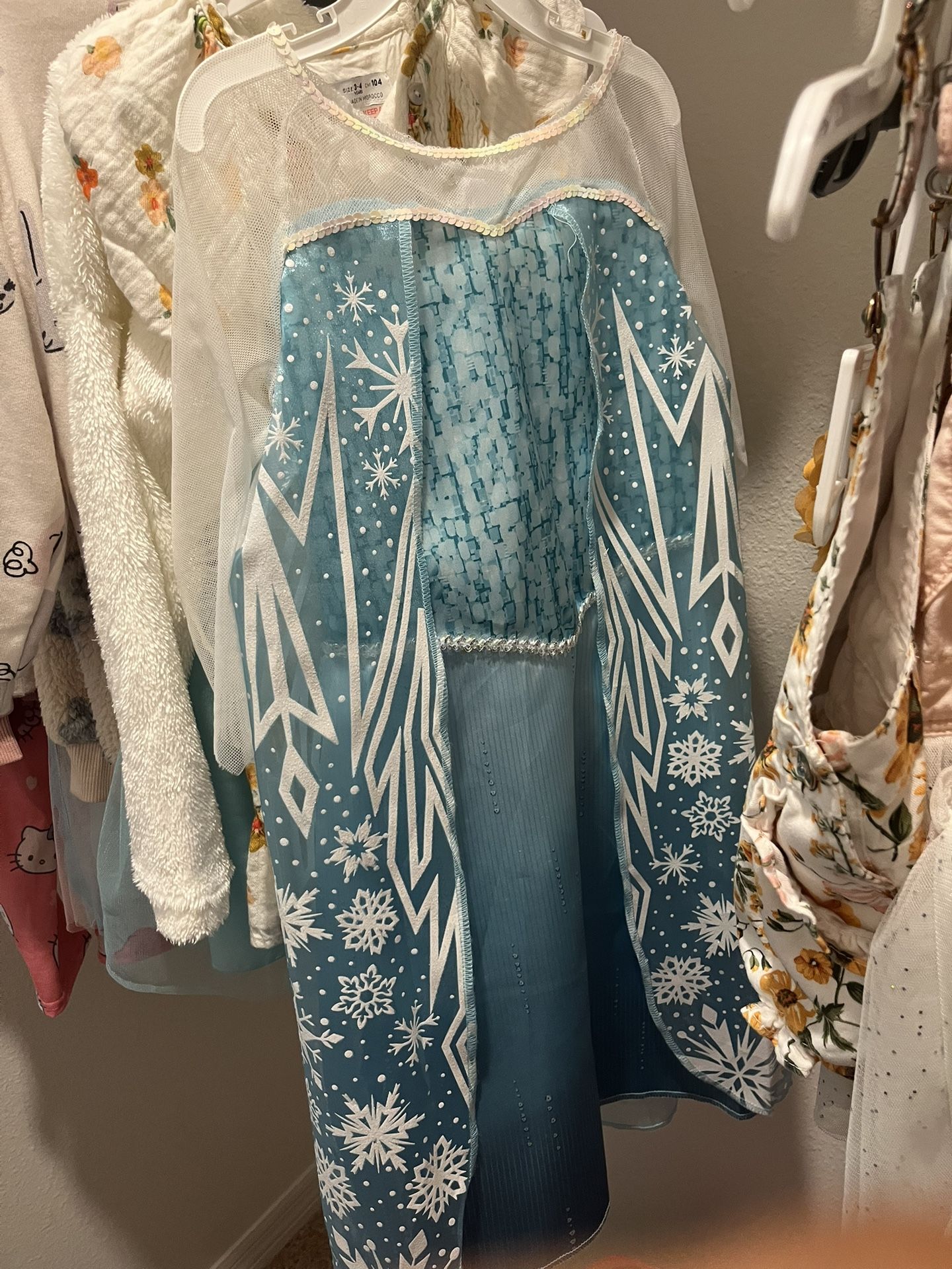 Toddler 4T Frozen Elsa Dress