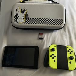 Nintendo Switch + Accessories + Game