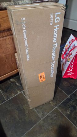 Unopened LG Home Theater Soundbar 5.1 ch