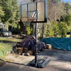 Reebok Adjustable Basketball Hoop- Portable
