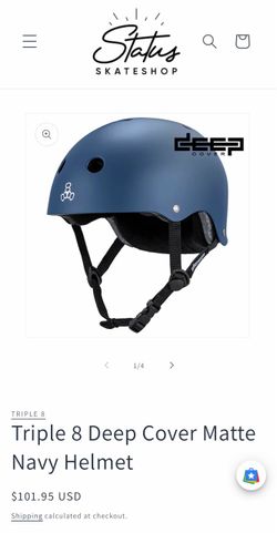 Triple Eight Deep Cover Helmet L/XL
