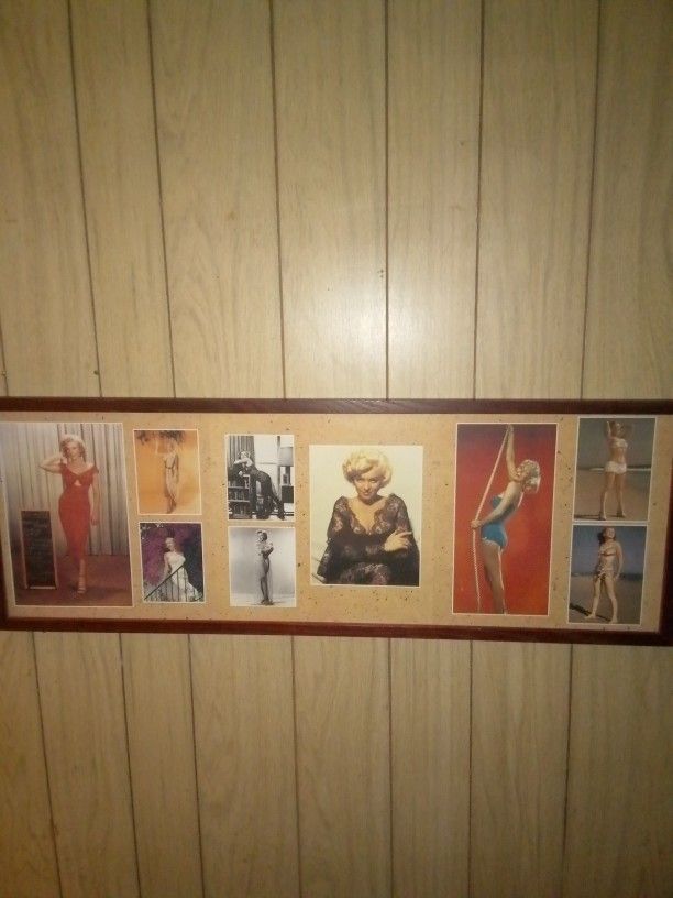 HERE WE GO MARILYN MONROE 37"×13"