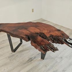 Handmade Live Edge Coffee Table