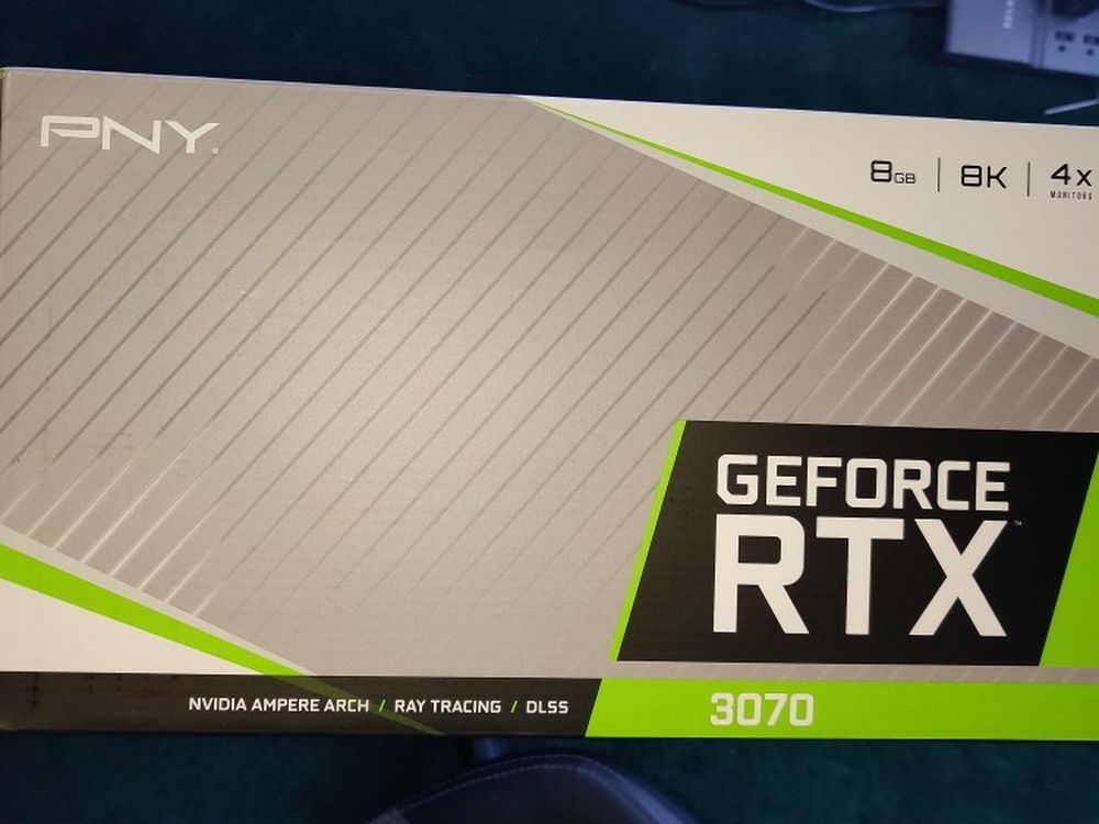 PNY NVIDIA GeForce RTX 3070 8GB UPRISING Dual Fan Graphics Card
