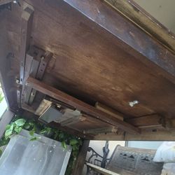 6 Person Solid Wood Table