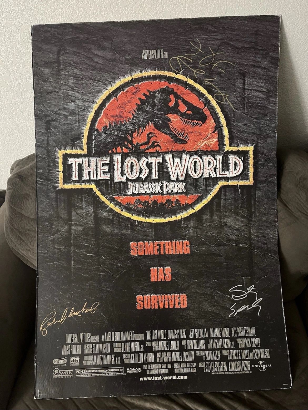 Jurassic Park Autographed Poster Steven Spielberg Jeff Goldblum Signed 1 Of 1,All Products : American Fashion Style Bags On Sale