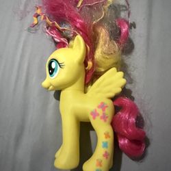My Little Pony Styling Strands Fashion Fluttershy 2013 Hair Ribbons MLP 6"