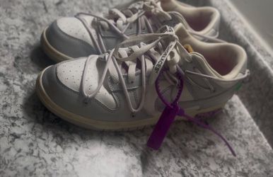 Nike Off-White Dunks Low 'Lot 03 of 50 Size 9 Men's