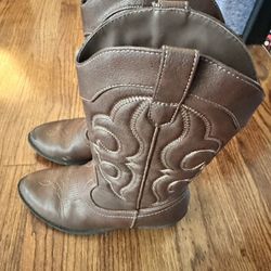 Girls Cowboy Cowgirl Boot Size 3