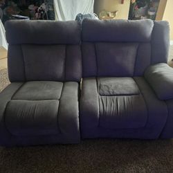5 piece couch set grey