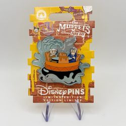 The Muppets Disney Park Day - Statler and Waldorf on Grizzly River Run - Disney California Adventure Limited Edition 3000