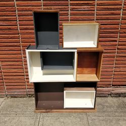 Reclaimed Drawer Shelf Unit Bookcase Custom Built