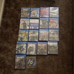 PS4 Games (give Me A Offer)