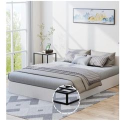 9 Inch Queen Box Spring, High Profile Queen Size Box Spring Only, Sturdy Metal Frame Mattress Foundtion, Easy Assembly, Noise-Free