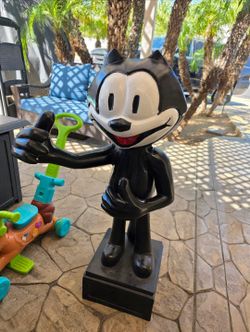 Felix the cat statue 4 ft tall car show display chevy  garage