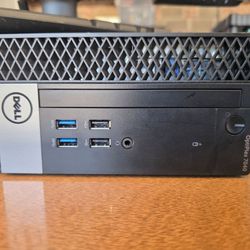 DELL OPTIPLEX I5 & 24 INCH FLAT MONITOR
