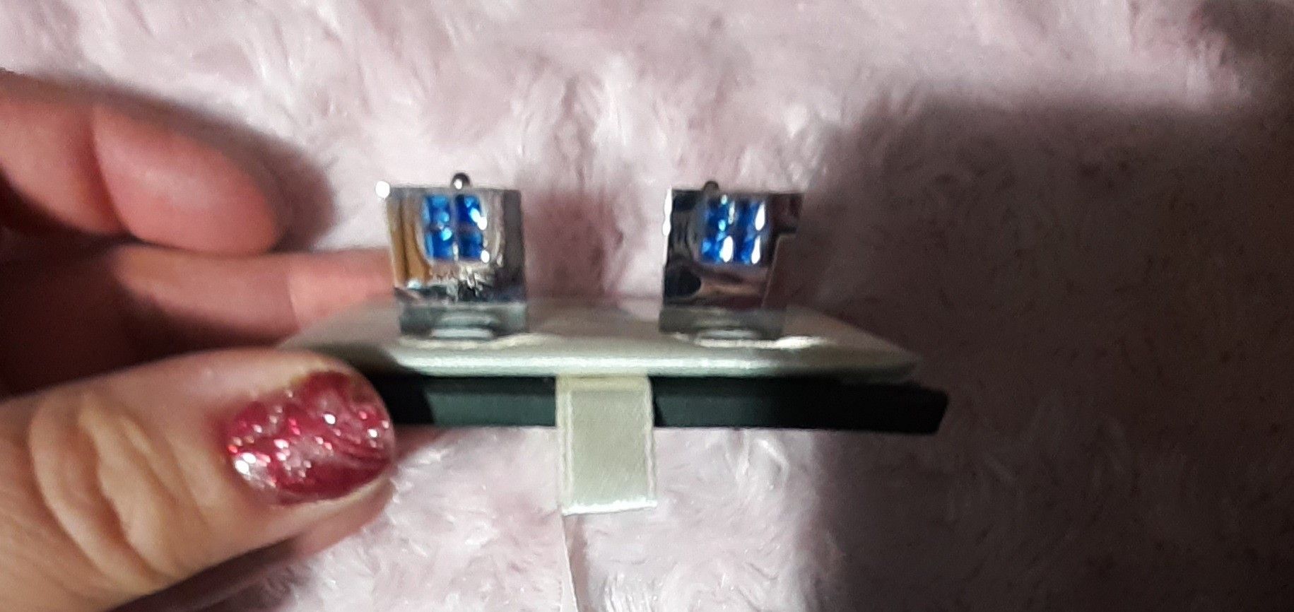 Blue Cuff Links