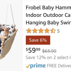 Frobel Baby Hammock Swing-BRAND NEW IN PACKAGING! 