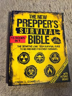 The New Prepper's Survival Bible Book by Joseph D. Connelly