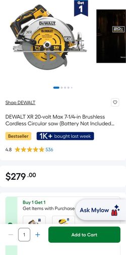 Dewalt cordless skil saw  (tool only)
