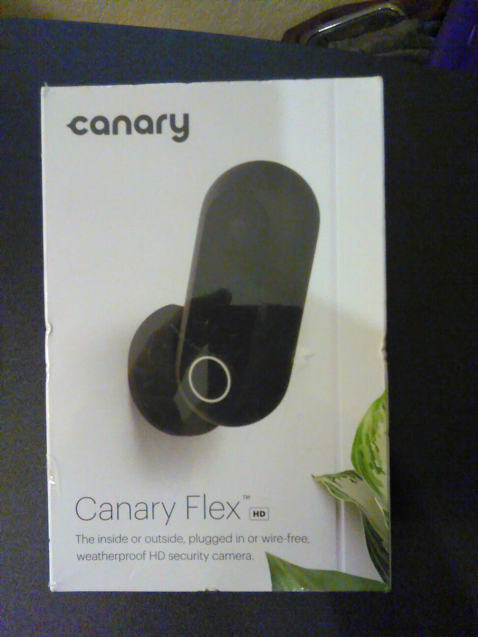 Canary flex HD indoor or outdoor security camera Plug-In or Wireless