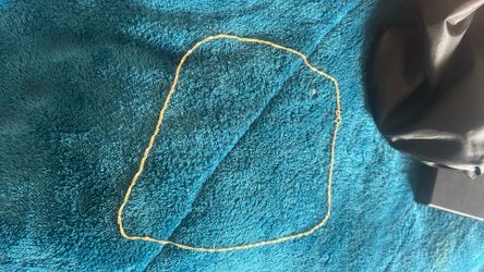 20 inch singapore 1.3mm 10k gold obo