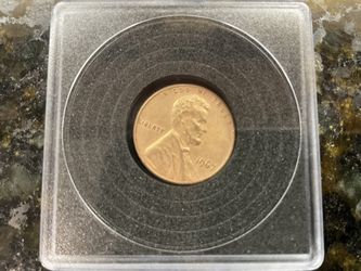 Penny 1967 Not Minted (Very Rare) in mint condition, encased and restored