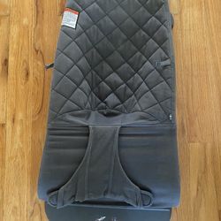 BabyBjörn Bouncer Bliss, Dark gray, Woven, Petal Quilt