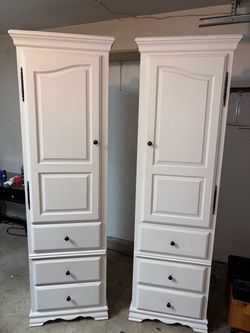 Solid oak cabinets 2