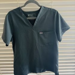 FIGS Olive Green Size Large Women Catarina Top 