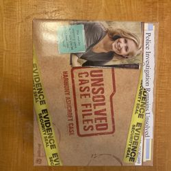 Unsolved Case files Board Game Used