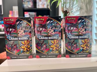 Pokemon Mega Evolution Booster Bundle 3 Boxes