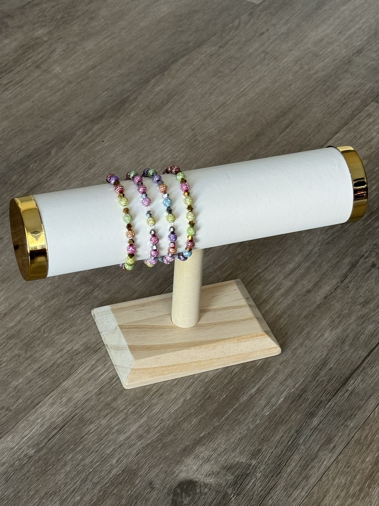 Handmade Beaded Stretch Bracelet 