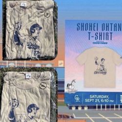 2024 Shohei Ohtani Med Or Xl Shirt LA Dodgers 9/21/24 SGA