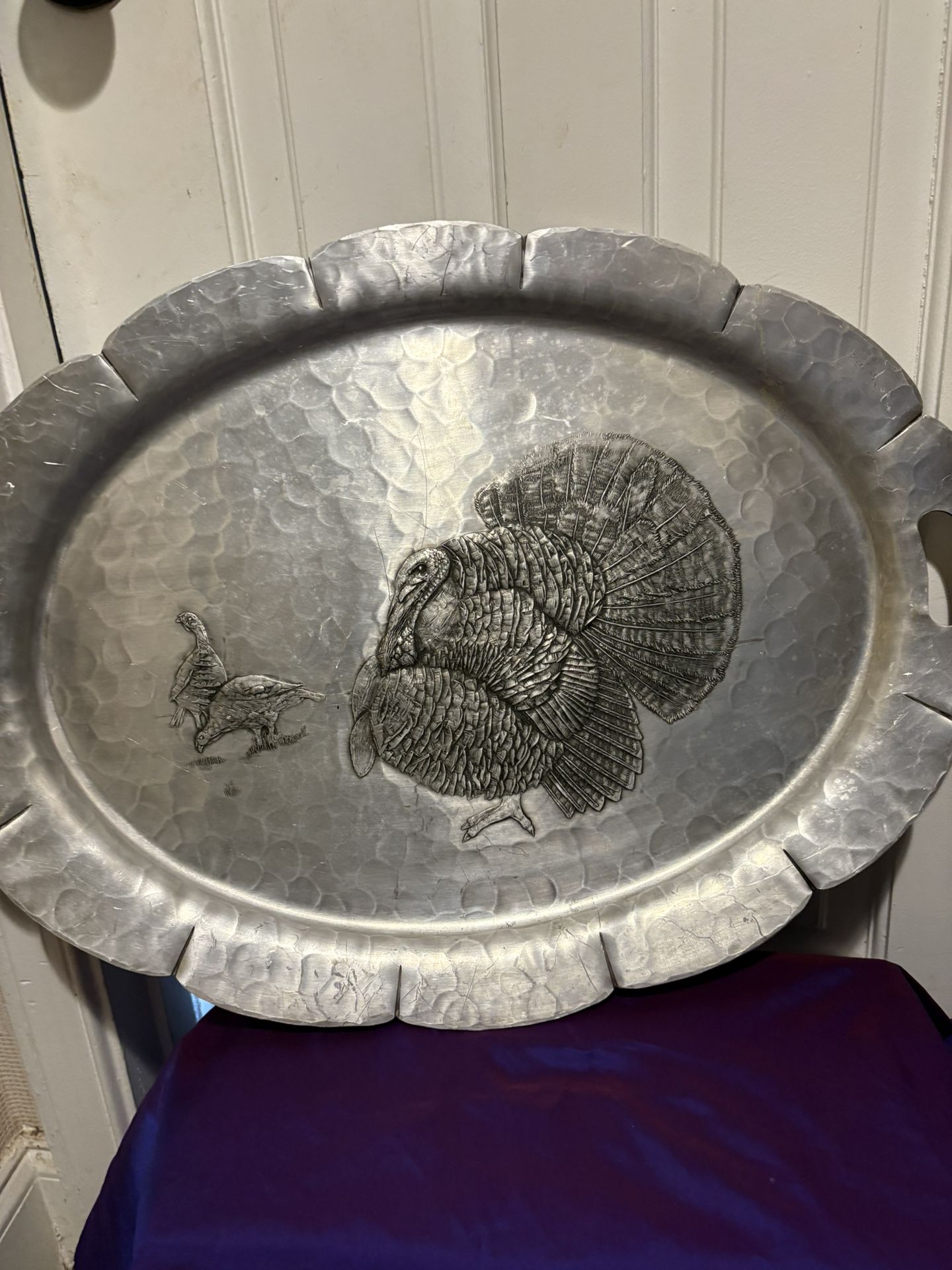 Large Wendell August Forge Mettal Plater 521 Grove City PA