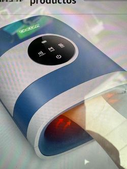 More hand massager with heat and air compression