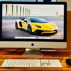 Apple iMac 27” 5K Retina 2019 8-Core i9 16GB 500GB SSD Radeon Pro 580X 8GB VRAM Graphics!!