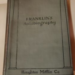 The Autobiography Of Benjamin Franklin Riverside Literature Series 1886 Edition $825 On eBay 
