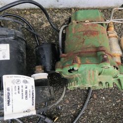 2 Pcs. Sump Pumps For Flood Control In Seattle