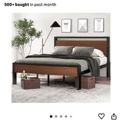 Queen Size Bed Frame And Mattress 