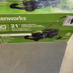 Greenworks 21 Inch Lawnmower 