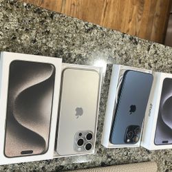 iPhone 15 Pro max 256gb Unlocked Each 